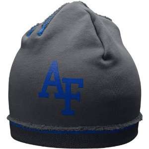  Nike Air Force Falcons Charcoal Jersey Knit Beanie Sports 