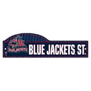  Columbus Blue Jackets Zone Sign **