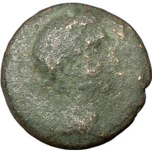  AUGUSTUS Greek Thessalonica 27BC Rare Authentic Ancient 