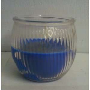  Blueberry Scented Glass Jar Candle 