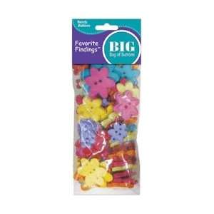 Blumenthal Lansing Favorite Findings Big Bag Of Buttons Flowers 3.5oz 
