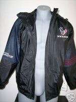 Houston Texans NFL Football Hooded Coat Jacket Med  