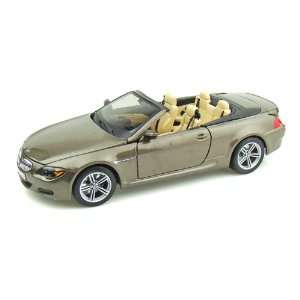  BMW M6 Cabrio 1/18 Bronze Toys & Games