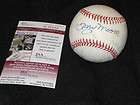 TERRY MOORE CARDINALS SIGNED AUTOGRAPH AUTHENTIC RAWLINGS ONL BASEBALL 