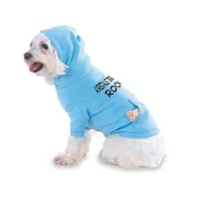 Airedale Terriers Rock Hooded (Hoody) T Shirt with pocket for your Dog 