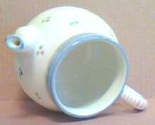 Andrea West Presentense Teapot Hand Painted Art Pottery Made In Italy 