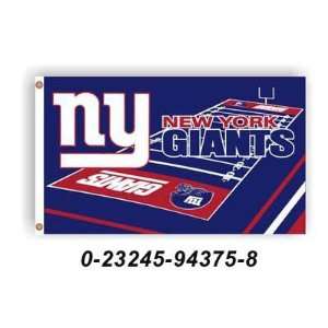  New York Giants NFL Field Design 3x5 Banner Flag Sports 