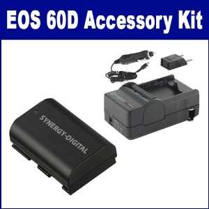  Canon EOS 60D Digital Camera Accessory Kit includes 
