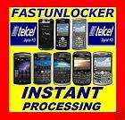 UNLOCK Code 4 TelCel Mexico Blackberry 9700 Onyx BOLD 2