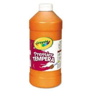  Premier Tempera Paint, Orange, 32 oz