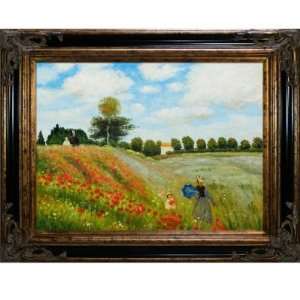   Art Monet, Poppy Field in Argenteuil   51.5W x 