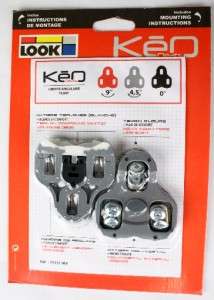 New 2012 genuine Look Keo Gray 4.5° float Bi Material Cleats, plus a 