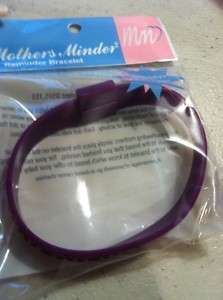 Mothers Minder Nursing Breastfeeding Bracelet New Purple  