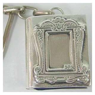   Hand Made Sterling Silver Pocket Psalms (Tehillim) and Key Chain