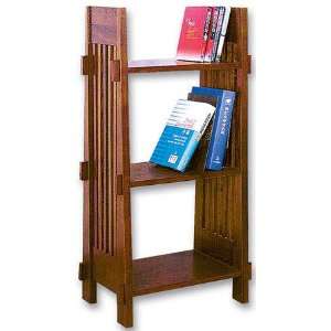  Oak Bookstand Shelf Unit