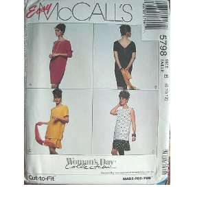   WOMANS DAY COLLECTION CUT TO FIT PATTERN 5798 Arts, Crafts & Sewing