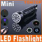 Mini Black 15 LED UV Laser Ultraviolet Flashlight light Lamp Torch