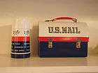 Vintage 1969 US MAIL DOME Lunchbox & Thermos Set by Aladdin