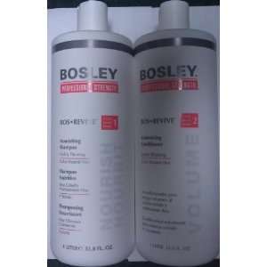  Bosley for Color Treated Revive Shampoo Conditoner Liter 