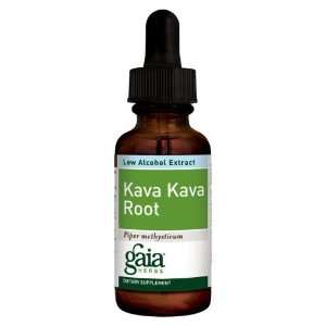  Gaia Herbs Kava Kava Root Low Alcohol Extract 128 oz 