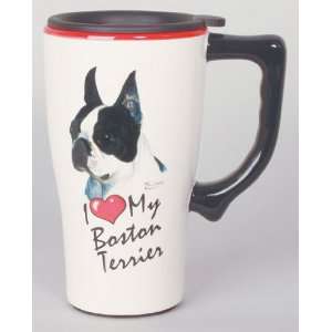  Boston Terrier Travel Mug