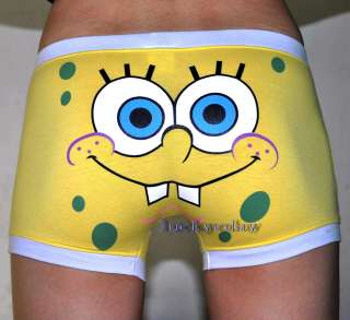 Sexy SpongeBob cartoon Boxer Brief Men/Man Underwear Best QTY free 