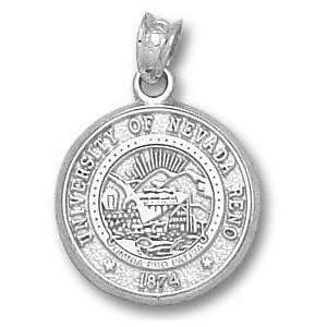  Nevada Wolf Pack Sterling Silver Seal Pendant Sports 