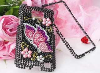 Bling Diamond Butterfly Hard Case Cover For Samsung Galaxy S II 2 