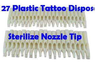 Tattoo Supplies 27 Pcs Disposable Tattoo Nozzle Tips HT  