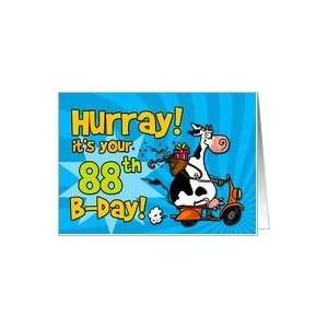  Hurray its your 88th birthday Card Toys & Games