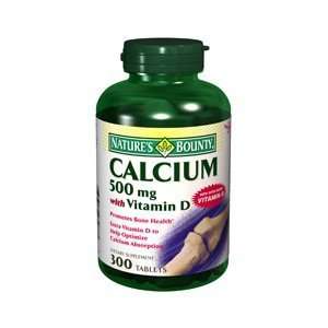  NATURES BOUNTY CALCIUM 500MG + D 7087 300TB by NATURES BOUNTY 