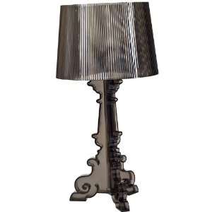  Lexington Modern Bourgie Style Acrylic Table Lamp, Black 