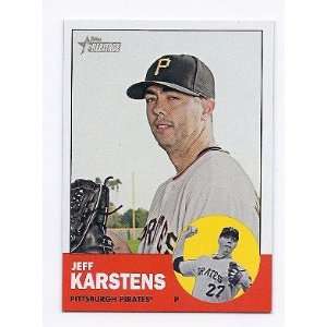  2012 Topps Heritage #101 Jeff Karstens Pittsburgh Pirates 