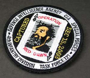 Task Force 121 Operation RED DAWN patch lbt multicam  