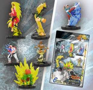 Street Fighter HeroClix 6 Pack Figure Starter Kit NEW UNOPENED  