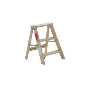   Inc 24 Wd Type Iii Stool Bw130 4 Wood Step Ladders