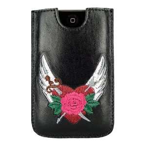    LILA PIX iPhone leather case SPECIAL tattoo heart Electronics