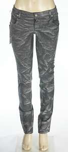   Privacy Wear Premium Denim Charcoal/Bleached Tye Die Jeans Size 27