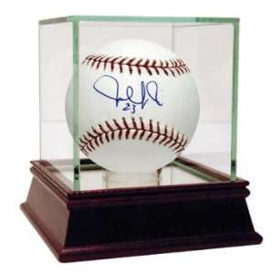  Julio Lugo Autographed Ball   Autographed Baseballs 