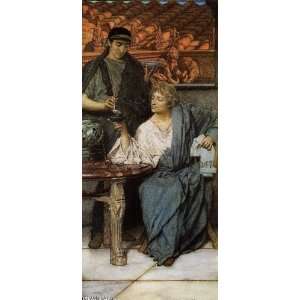   Alma Tadema   24 x 52 inches   The Roman Wine Tasters