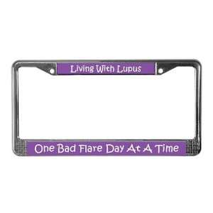  Lupus Health License Plate Frame by  Everything 
