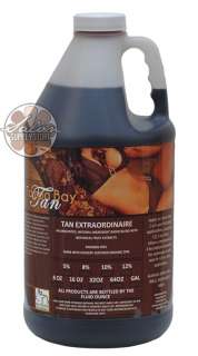 Dark Tanning 12% DHA Solution Airbrush Spray TAN EXTRAORDINAIRE 64 oz 