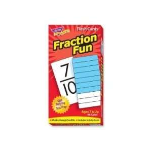 Trend Fraction Fun Flash Card   TEP53109 Toys & Games