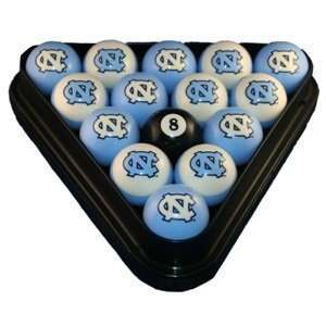  North Carolina Tar Heels   UNC Billiard Ball Set NCAA 