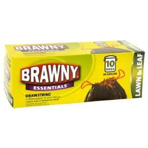  Brawny Essentials Lawn and Leaf Bags   39 GAL Health 