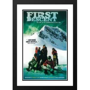  First Descent 32x45 Framed and Double Matted Movie Poster 