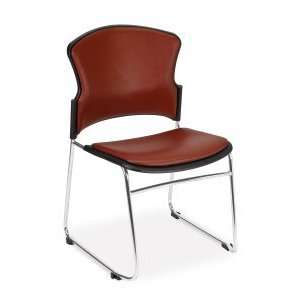  Ofm Multi use   Armless Stacking Chair With Vinyl Seat And 