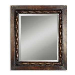  Uttermost 13149 B, Tanika, Rectangle Mirror Frame,Brown 