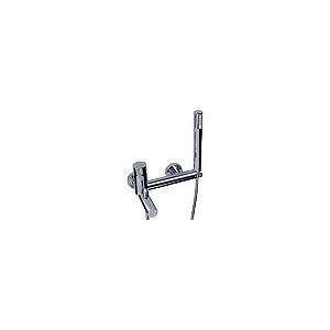 tangent single lever wall mounted bath and shower with handshower by 
