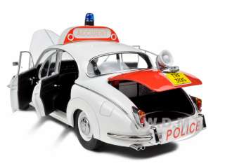 1968 JAGUAR MARK 240 POLICE CAR 1/18 DIECAST MODEL CAR BY MODEL ICONS 
